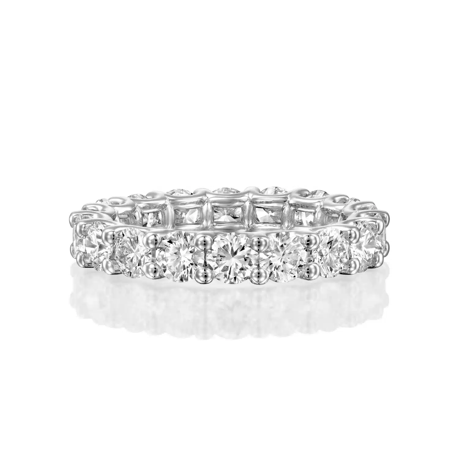 Lustre 3 carat Lab-Grown Diamond Eternity Ring - Image 3