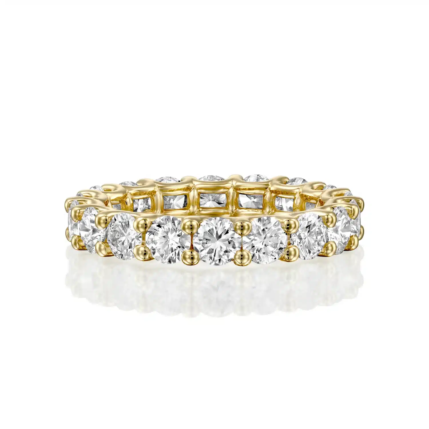 Lustre 3 carat Lab-Grown Diamond Eternity Ring - Image 6