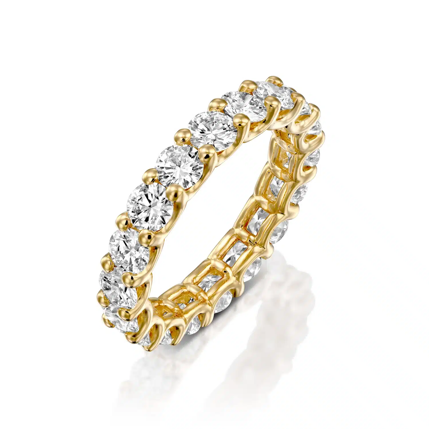Lustre 3 carat Lab-Grown Diamond Eternity Ring - Image 1