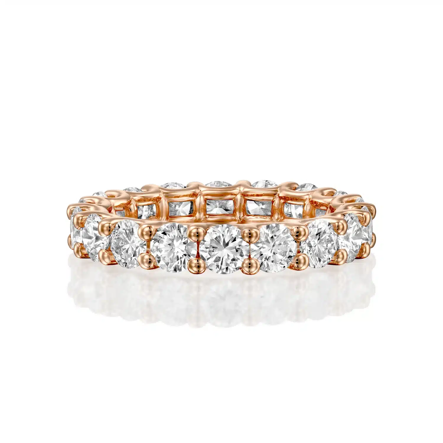 Lustre 3 carat Lab-Grown Diamond Eternity Ring - Image 8