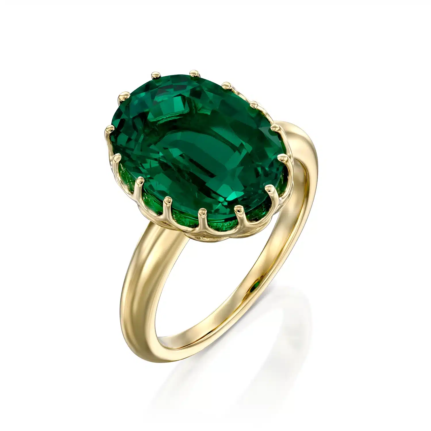 Crown Chatham Ring (5.92CT) - Image 1