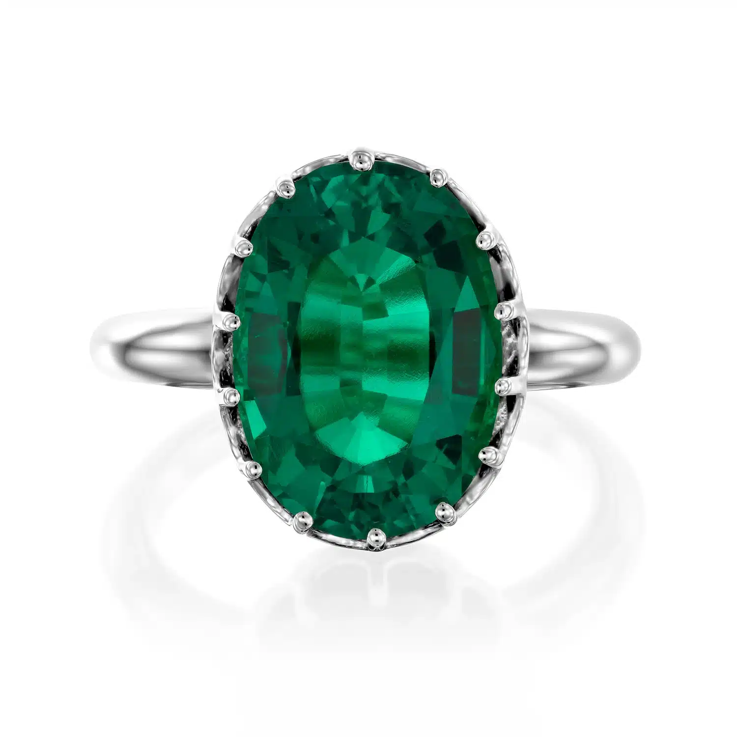 Crown Chatham Ring (5.92CT) - Image 7