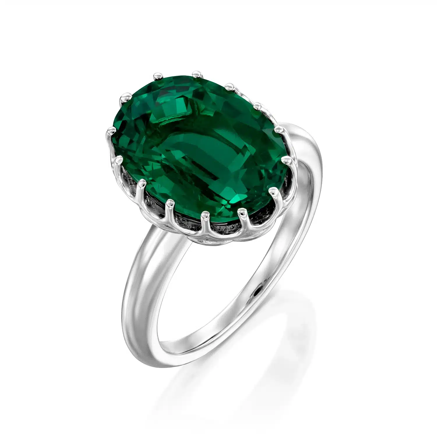 Crown Chatham Ring (5.92CT) - Image 1