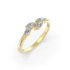 Golden Marquise Bloom Diamond Ring - Thumbnail Image 1