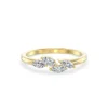 Golden Marquise Bloom Diamond Ring - Thumbnail Image 3
