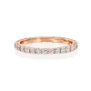 1 Carat Round Diamond Eternity Ring - Thumbnail Image 6