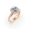 2 Carat Round Lab-Grown Diamond Engagement Ring - Thumbnail Image 1