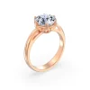 2 Carat Round Lab-Grown Diamond Engagement Ring - Thumbnail Image 2