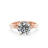 2 Carat Round Lab-Grown Diamond Engagement Ring - Thumbnail Image 3