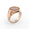 Florence Marquise Lab-Grown Diamond Signet Ring - Thumbnail Image 2