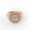 Florence Marquise Lab-Grown Diamond Signet Ring - Thumbnail Image 3