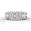 Women’s Dream Escape Round Diamond 14k Gold Flower Wedding Ring - Thumbnail Image 2