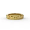 Men’s Floral Lattice 14K Recycled Gold Band - Thumbnail Image 3