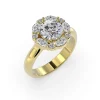 Flowerel Diamond + Gold Ring