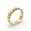 Lustre Link 14K Recycled Gold Band - Thumbnail Image 3