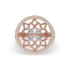 Marquise Diamond Vintage Style Butterfly Ring - Thumbnail Image 3