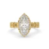 2ct Marquise Lab-Grown Diamond Engagement Ring in 14K Gold - Thumbnail Image 3