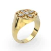 Ethereal Grace Lab-Grown Diamond Signet Ring - Thumbnail Image 2