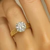 1ct Round Lab-Grown Solitaire Engagement Ring