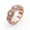 Floral Glow Women’s Diamond Wedding Ring in 14K Gold - Thumbnail Image 1