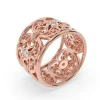 Women’s Endearing Love Round Diamond 14k Gold Ring - Thumbnail Image 2