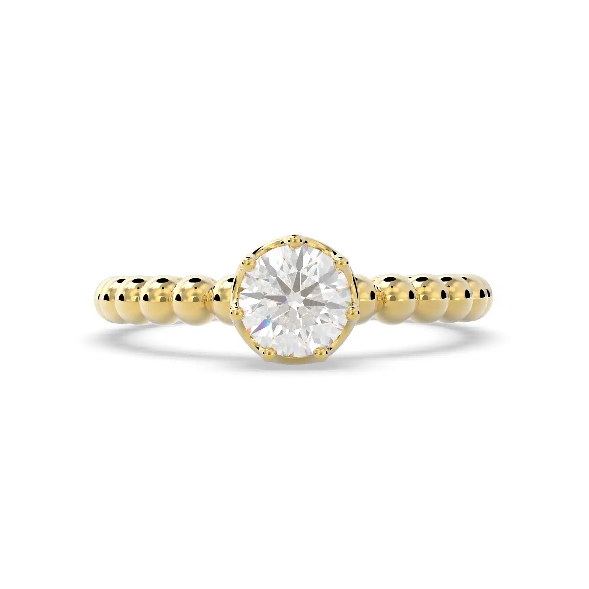 Affordable 0.40ct Lab-Grown Diamond Engagement Ring – 14K Gold - Image 3