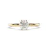 Affordable 0.40ct Round Lab-Grown Diamond Engagement Ring - Thumbnail Image 3
