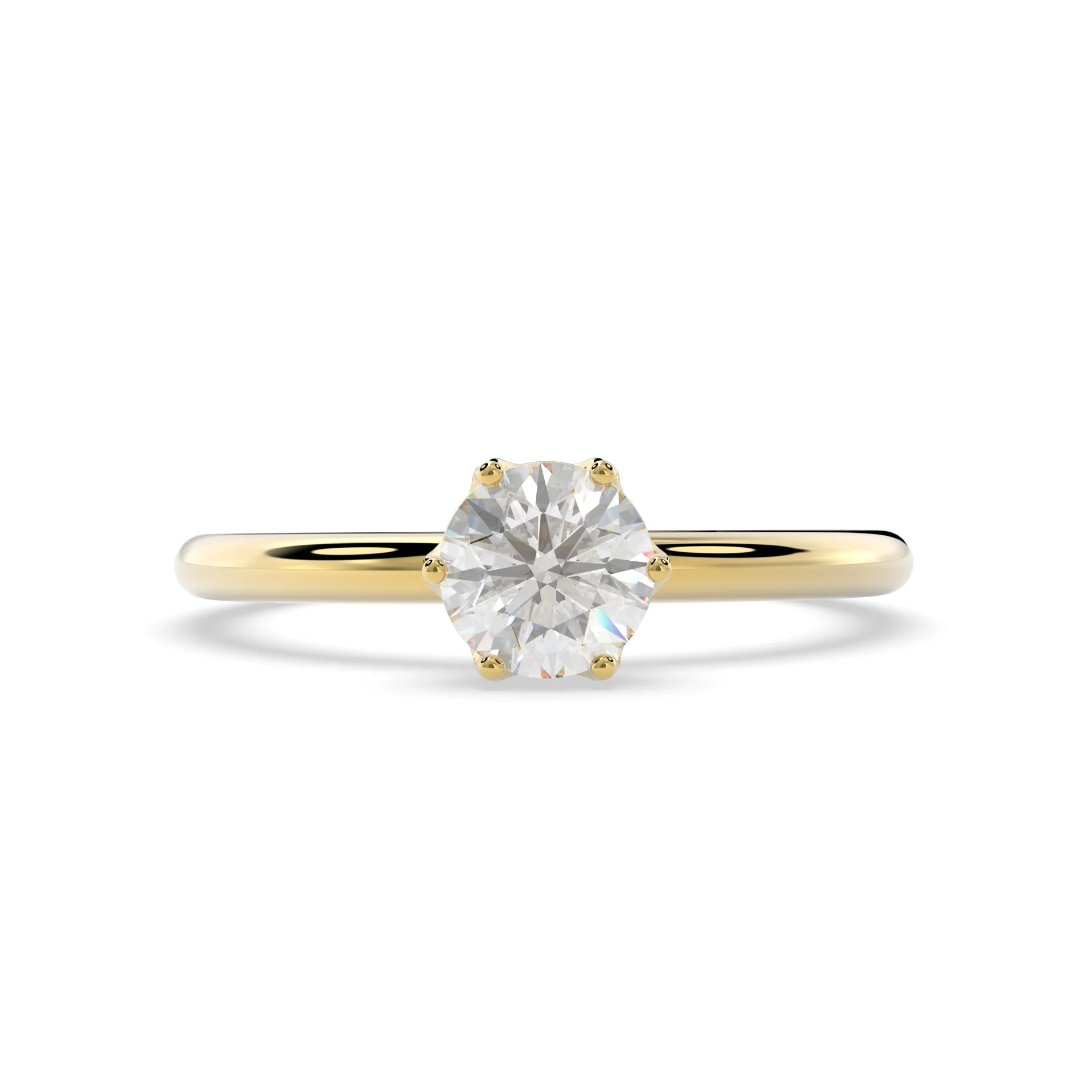 Affordable 0.40ct Round Lab-Grown Diamond Engagement Ring - Image 3