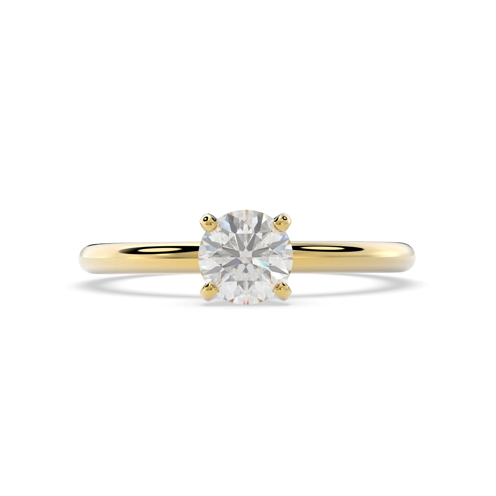 Affordable 0.40ct Round Lab-Grown Diamond Engagement Ring - Image 3