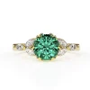 Chatham Gem & Lab-Grown Marquise Diamond Ring in 14k Recycled Gold - Thumbnail Image 3