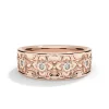 Harmony Bloom Lab-Grown Diamonds 14K Gold Wedding Band - Thumbnail Image 3