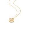 Sunburst 0.25 ct Diamond Pendant - Thumbnail Image 2