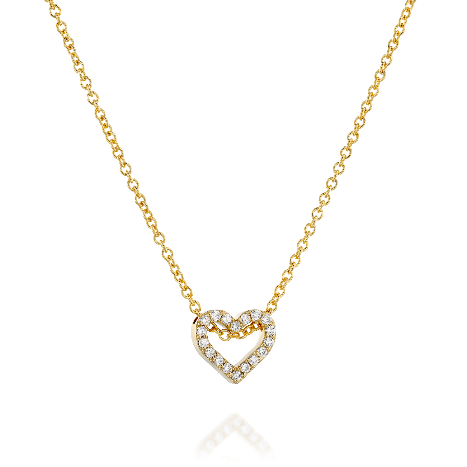 Heart Glow 0.20 ct Diamond Pendant - Image 1