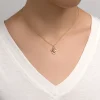 Fleur Whisper 0.06 ct Diamond Pendant - Thumbnail Image 3