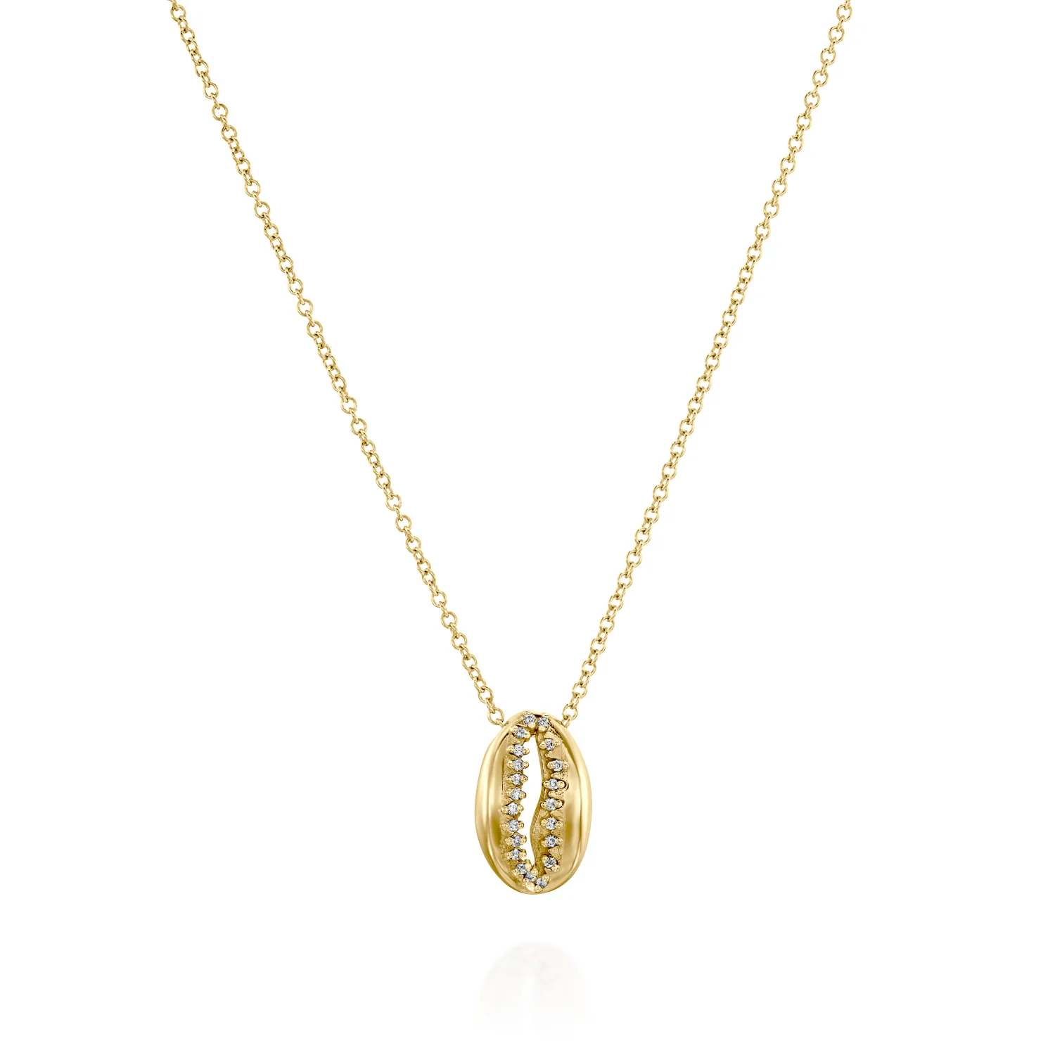 Shell Glow 0.10 ct Diamond Pendant - Image 1