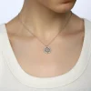 Radiant Rosette 0.35 ct Diamond Pendant - Thumbnail Image 3
