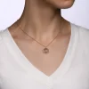 Sunburst 0.25 ct Diamond Pendant - Thumbnail Image 3