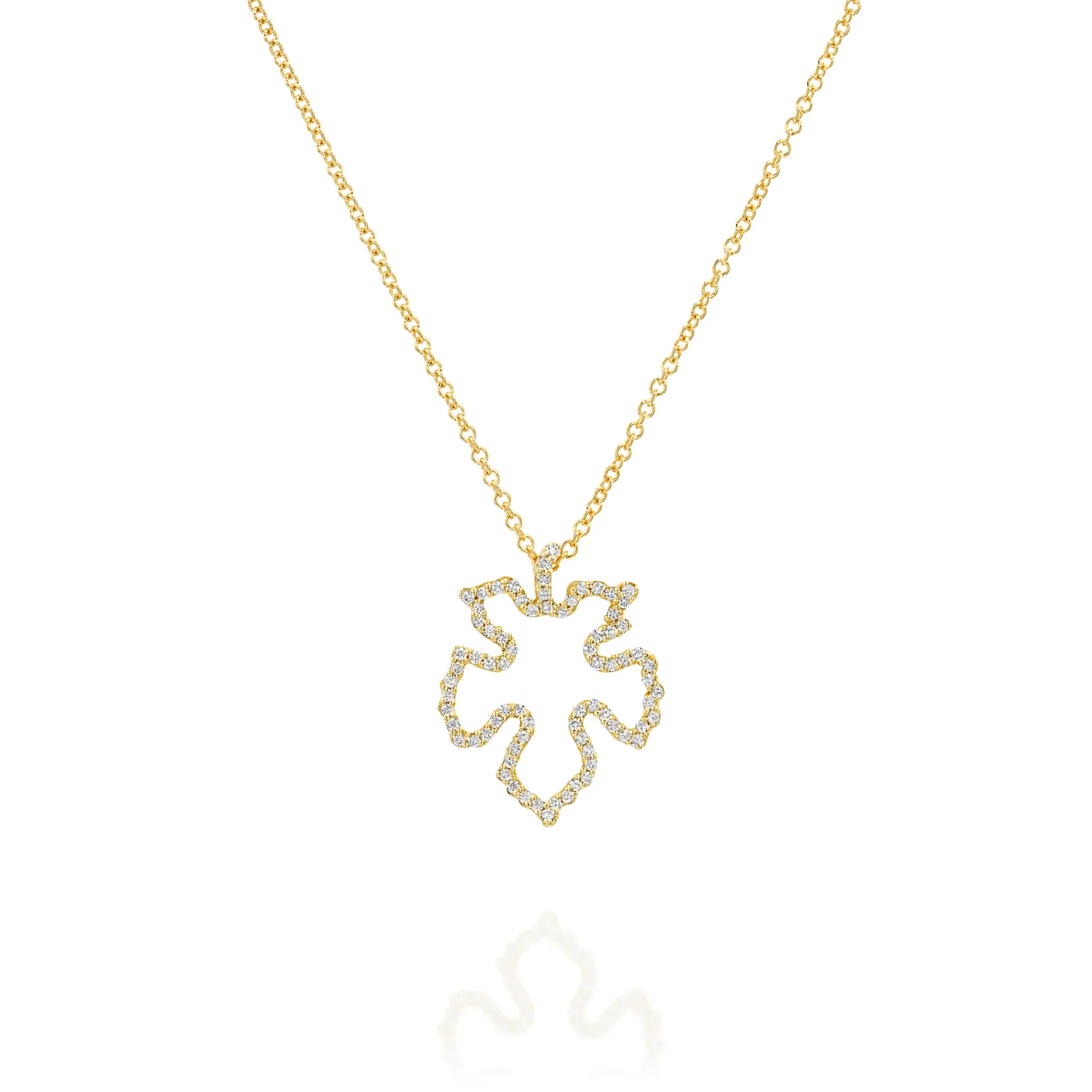 Petal Spark 0.40 ct Diamond Pendant - Image 1