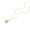 Fleur Whisper 0.06 ct Diamond Pendant - Thumbnail Image 2