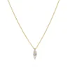 Marquise Glow 0.25 ct Diamond Pendant - Thumbnail Image 1