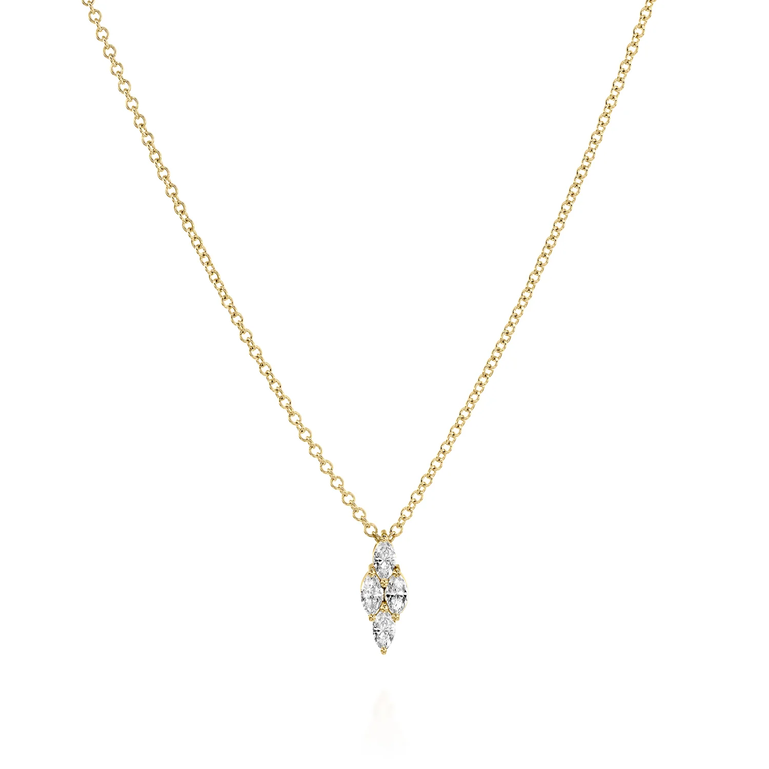 Marquise Glow 0.25 ct Diamond Pendant - Image 1