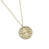 Scroll Rosette Medallion-0.20 ct Diamond Pendant - Thumbnail Image 2