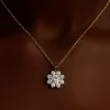 Blossom Halo Diamond Pendant-1.80 ct - Thumbnail Image 4