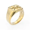 Starfish Crest Signet Ring-14K Recycled Gold - Thumbnail Image 2